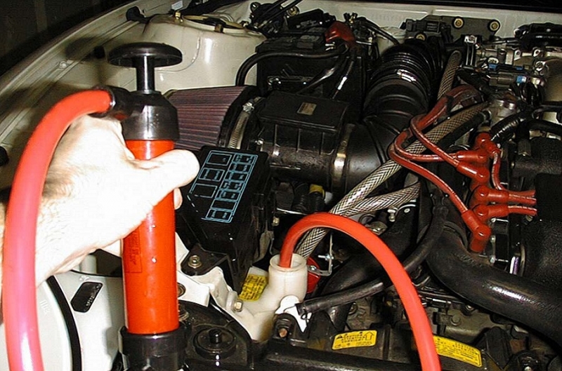 Аппаратная промывка топливной системы