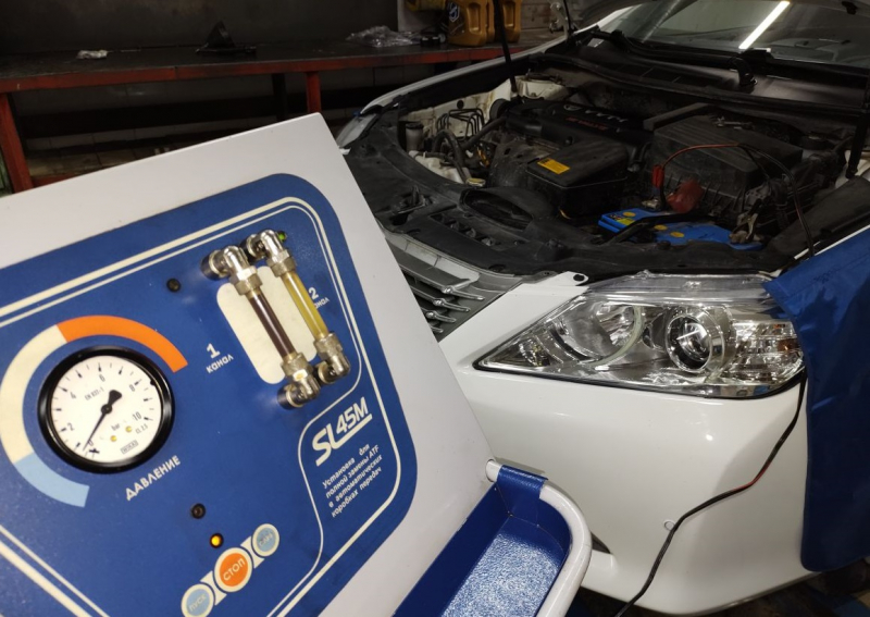 Аппаратная замена масла в АКПП