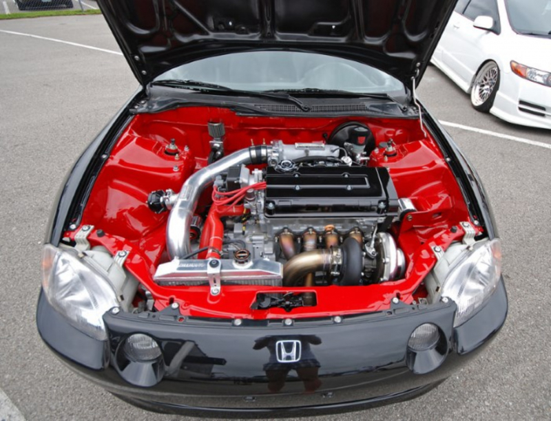 Покраска моторного отсека