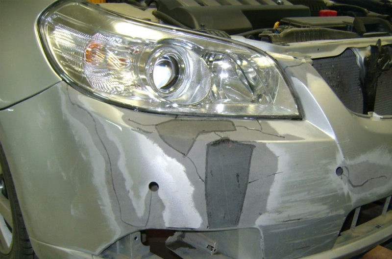 Ремонт бампера