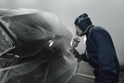 Покраска багажника автомобиля