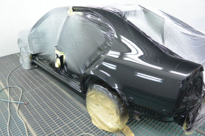 Покраска крыши автомобиля