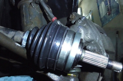 Замена ШРУСа (гранаты)