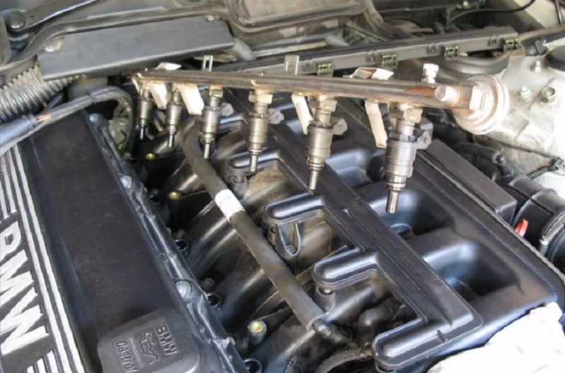 Замена топливной рампы